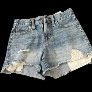 Old Navy jean shorts high-rise size 8 girls
